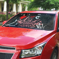 Personalized Colorado Garden Of The Gods Auto Sun Shade Urban Graffiti Paint Splatter Street Art