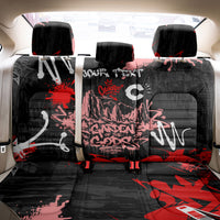 Personalized Colorado Garden Of The Gods Back Car Seat Cover Urban Graffiti Paint Splatter Street Art