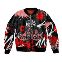 Personalized Colorado Garden Of The Gods Bomber Jacket Urban Graffiti Paint Splatter Street Art