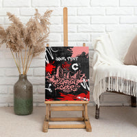 Personalized Colorado Garden Of The Gods Canvas Wall Art Urban Graffiti Paint Splatter Street Art