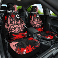 Personalized Colorado Garden Of The Gods Car Seat Cover Urban Graffiti Paint Splatter Street Art