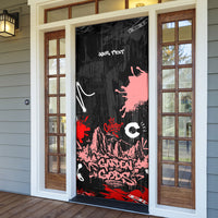 Personalized Colorado Garden Of The Gods Door Cover Urban Graffiti Paint Splatter Street Art