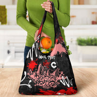 Personalized Colorado Garden Of The Gods Grocery Bag Urban Graffiti Paint Splatter Street Art