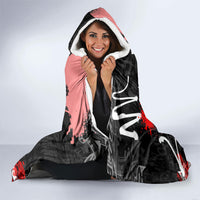 Personalized Colorado Garden Of The Gods Hooded Blanket Urban Graffiti Paint Splatter Street Art