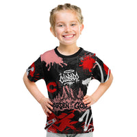 Personalized Colorado Garden Of The Gods Kid T Shirt Urban Graffiti Paint Splatter Street Art