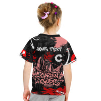 Personalized Colorado Garden Of The Gods Kid T Shirt Urban Graffiti Paint Splatter Street Art
