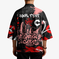 Personalized Colorado Garden Of The Gods Kimono Urban Graffiti Paint Splatter Street Art
