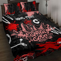 Personalized Colorado Garden Of The Gods Quilt Bed Set Urban Graffiti Paint Splatter Street Art