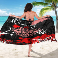 Personalized Colorado Garden Of The Gods Sarong Urban Graffiti Paint Splatter Street Art