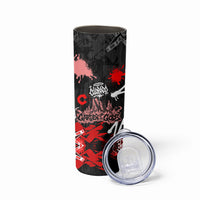 Personalized Colorado Garden Of The Gods Skinny Tumbler Urban Graffiti Paint Splatter Street Art