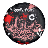 Personalized Colorado Garden Of The Gods Spare Tire Cover Urban Graffiti Paint Splatter Street Art
