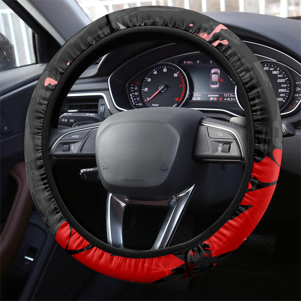 Colorado Garden Of The Gods Steering Wheel Cover Urban Graffiti Paint Splatter Street Art