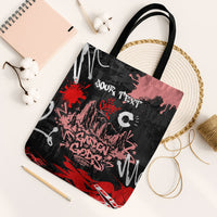Personalized Colorado Garden Of The Gods Tote Bag Urban Graffiti Paint Splatter Street Art