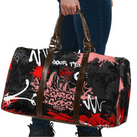 Personalized Colorado Garden Of The Gods Travel Bag Urban Graffiti Paint Splatter Street Art