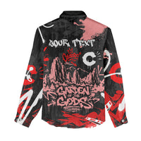Personalized Colorado Garden Of The Gods Women Casual Shirt Urban Graffiti Paint Splatter Street Art