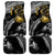 Golden Dragon and Bowling Ball Design Car Mats with Marble Stone Texture and Custom Team Name Text - Wonder Print Shop