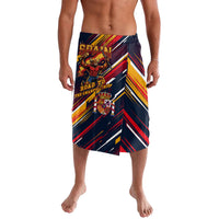 Spain Football Road To Championship Lavalava Bull Mascot Flying Soccer Ball - Dynamic Speed Stripes