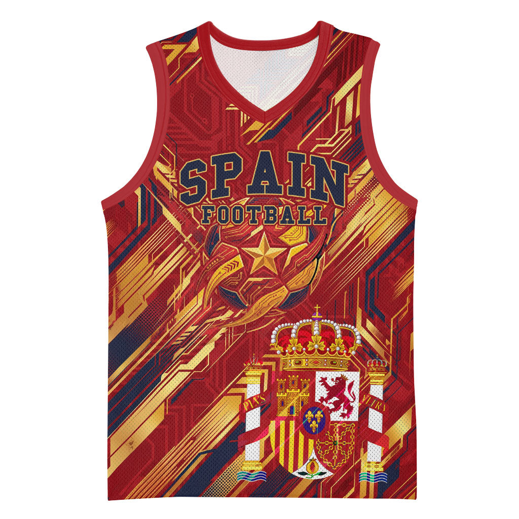 Personalized Spain Football Basketball Jersey Spanish Shield Bull Mascot