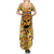 Skull Pizza Pattern Summer Maxi Dress Rest in pizza - Wonder Print Shop