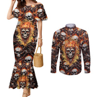 flaming-skull-couples-matching-mermaid-dress-and-long-sleeve-button-shirts-judge-me-when-youre-perfect-otherwise-shut-up