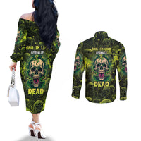 zombie-skull-couples-matching-off-the-shoulder-long-sleeve-dress-and-long-sleeve-button-shirts-im-like-literally-dead