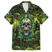 Zombie Skull Family Matching Summer Maxi Dress and Hawaiian Shirt I'm Like Literally Dead - Wonder Print Shop