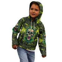 Zombie Skull Kid Hoodie I'm Like Literally Dead - Wonder Print Shop