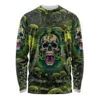 Zombie Skull Long Sleeve Shirt I'm Like Literally Dead - Wonder Print Shop