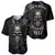 Skull Demon Fantasy Baseball Jersey Time To Unleash A Litte Hell - Wonder Print Shop
