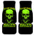 I'm A Nice Person Skull Car Mats - Wonder Print Shop