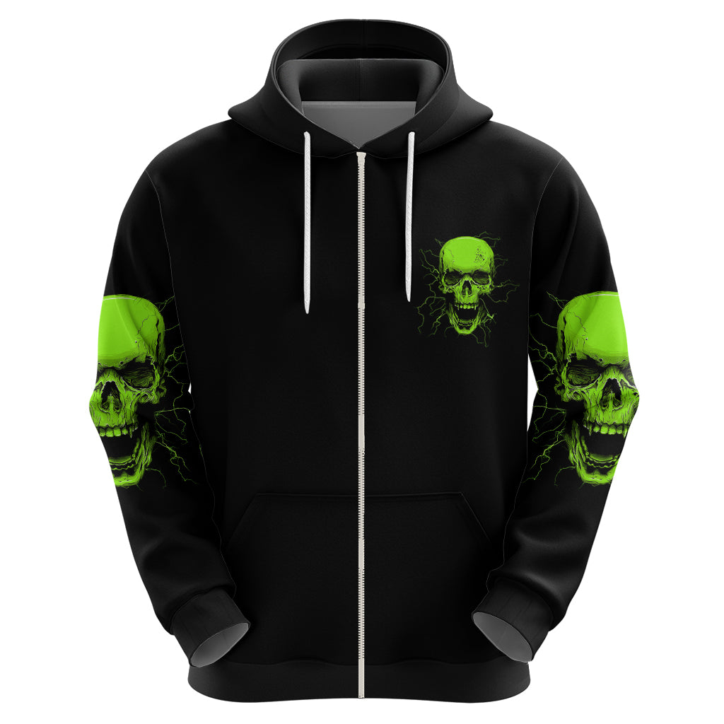 I'm A Nice Person Skull Hoodie - Wonder Print Shop