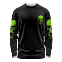 I'm A Nice Person Skull Long Sleeve Shirt - Wonder Print Shop