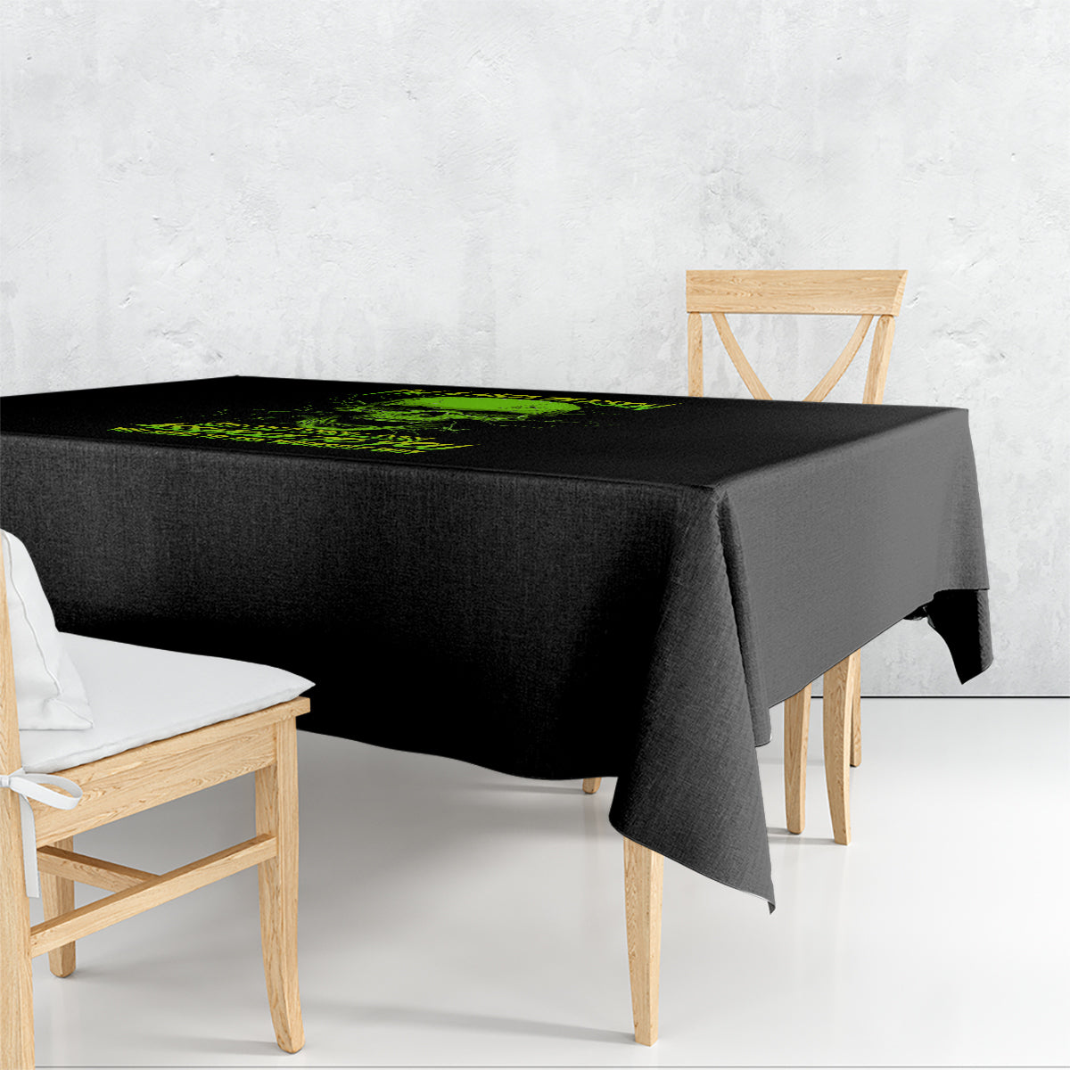 I'm A Nice Person Skull Tablecloth - Wonder Print Shop