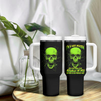 I'm A Nice Person Skull Tumbler With Handle - Wonder Print Shop