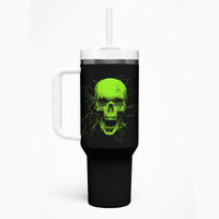 I'm A Nice Person Skull Tumbler With Handle - Wonder Print Shop