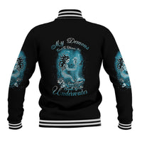 My Demons Tried To Drown Me Mermaid Baseball Jacket - Wonder Print Shop