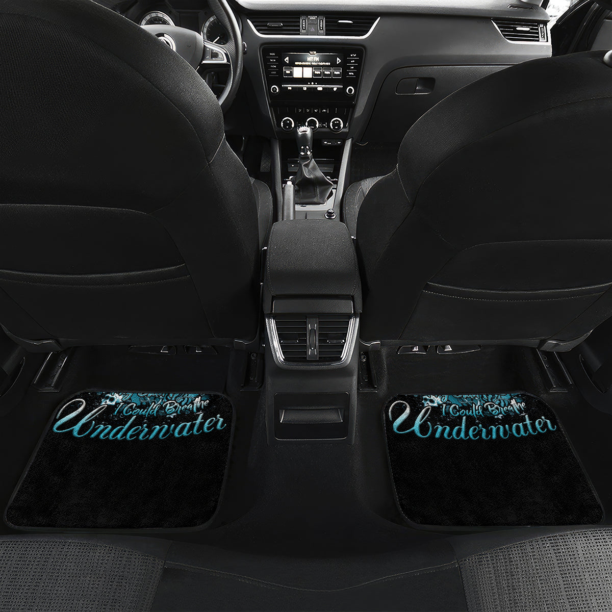 My Demons Tried To Drown Me Mermaid Car Mats - Wonder Print Shop