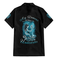 My Demons Tried To Drown Me Mermaid Family Matching Mermaid Dress and Hawaiian Shirt - Wonder Print Shop