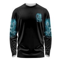 My Demons Tried To Drown Me Mermaid Long Sleeve Shirt - Wonder Print Shop