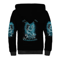 My Demons Tried To Drown Me Mermaid Sherpa Hoodie - Wonder Print Shop