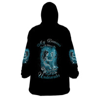My Demons Tried To Drown Me Mermaid Wearable Blanket Hoodie - Wonder Print Shop