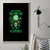 When I Was Born Mad Skull Canvas Wall Art - Wonder Print Shop