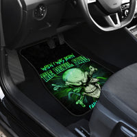 When I Was Born Mad Skull Car Mats - Wonder Print Shop
