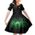 When I Was Born Mad Skull Family Matching Summer Maxi Dress and Hawaiian Shirt - Wonder Print Shop
