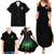 When I Was Born Mad Skull Family Matching Summer Maxi Dress and Hawaiian Shirt - Wonder Print Shop