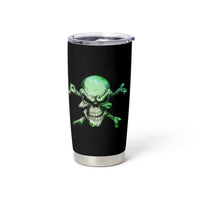When I Was Born Mad Skull Tumbler Cup - Wonder Print Shop