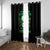 When I Was Born Mad Skull Window Curtain - Wonder Print Shop