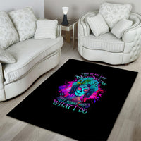 This Is My Life Not Yours Area Rug - Wonder Print Shop