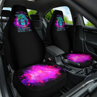 This Is My Life Not Yours Car Seat Cover - Wonder Print Shop