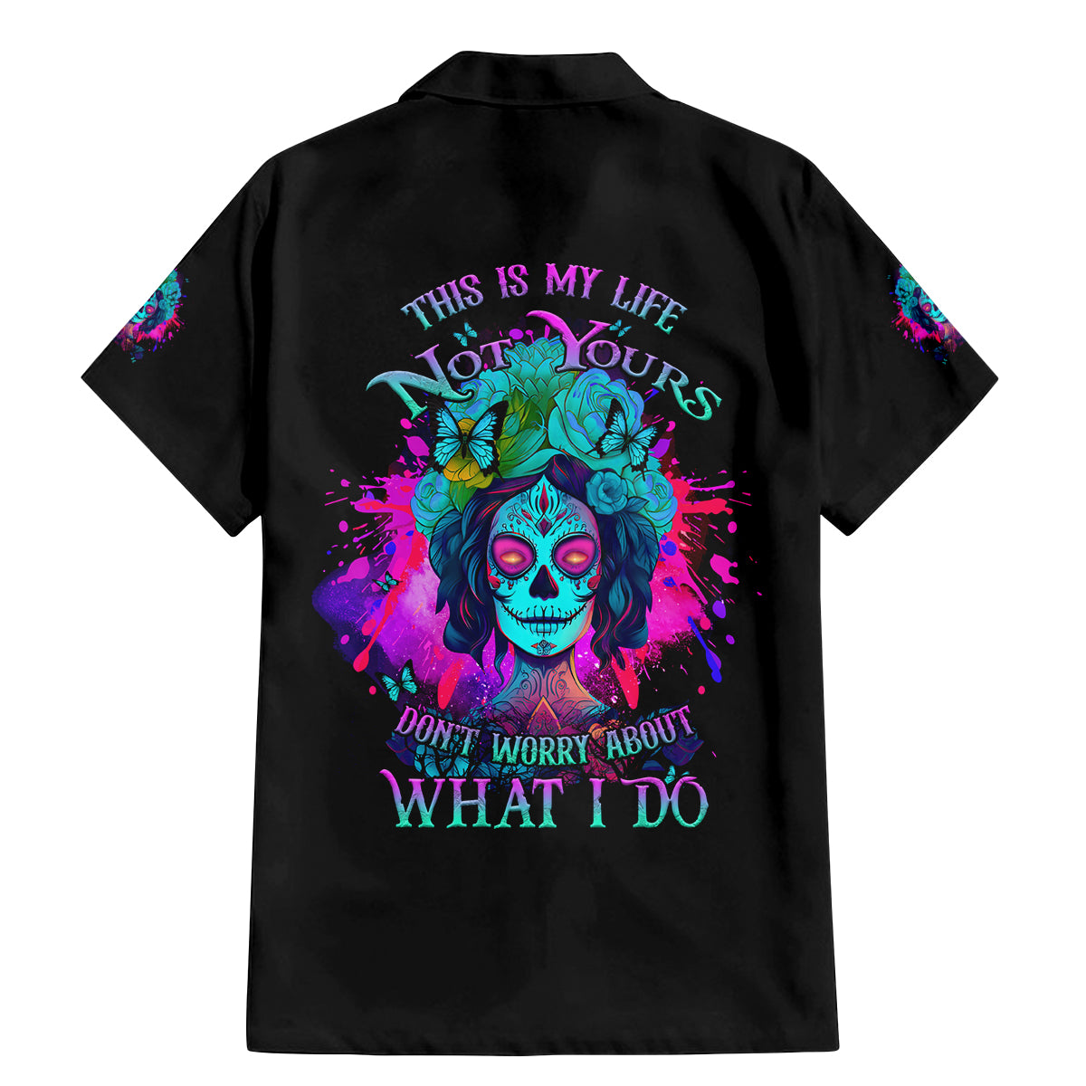 This Is My Life Not Yours Family Matching Mermaid Dress and Hawaiian Shirt - Wonder Print Shop